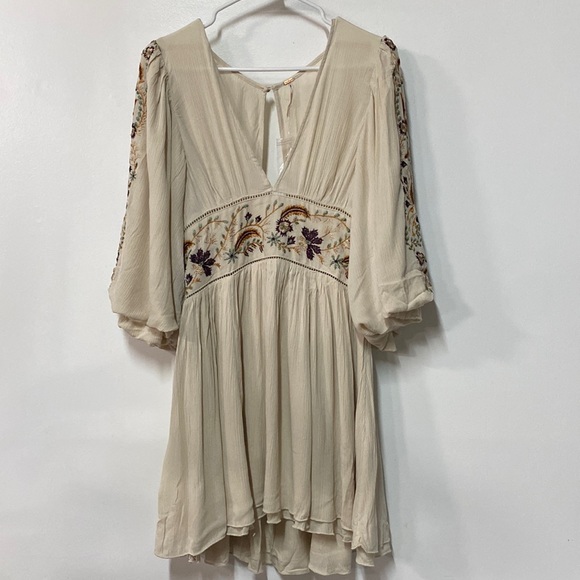 FP x Revolve Moroccan Gemstone Mini Dress in Tea Combo - Picture 4 of 6